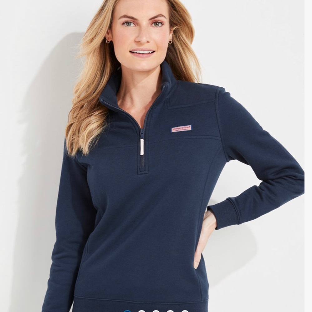 Vineyard Vines Navy Classic Pullover